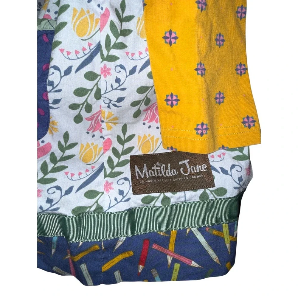 Matilda Jane Choose your own path Gold Star Dress size 4
